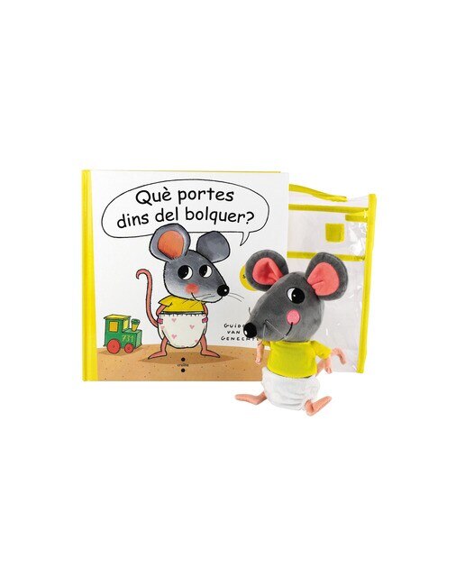 Imagen 0 de Què portes dins del bolquer? Lot llibre + nino (Tapa dura)