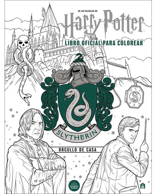 Harry Potter. Slytherin: El libro oficial para colorear (Capa mole) 1