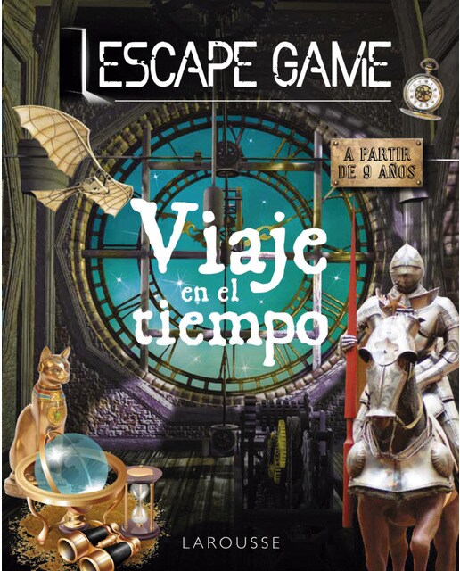Escape game. Viaje en el tiempo(Tapa dura) 1