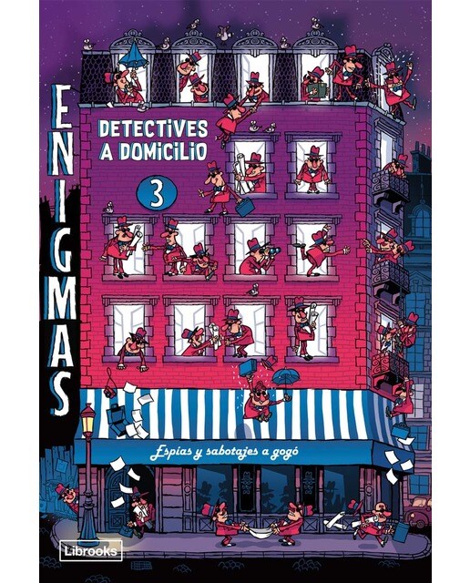 Enigmas. Detectives a domicilio 3: Espías y sabotajes a gogó (Capa mole com abas) 1