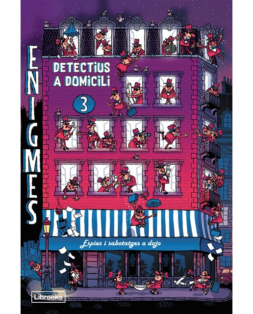 Enigmes. Detectius a domicili 3: Espies i sabotatges a dojo (Capa mole com abas) 1