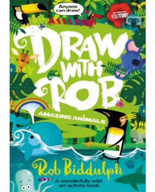 Draw with rob: amazing animals 1
