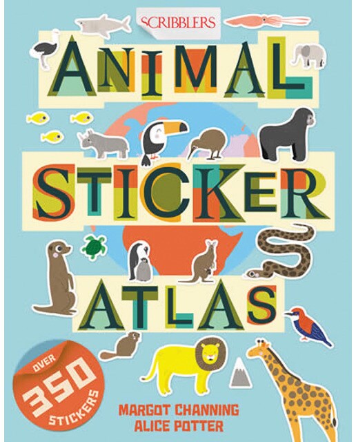 Animal sticker atlas 1