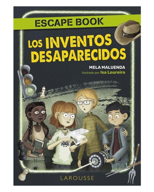 Los inventos desaparecidos. Escape book (Capa mole com abas) 1