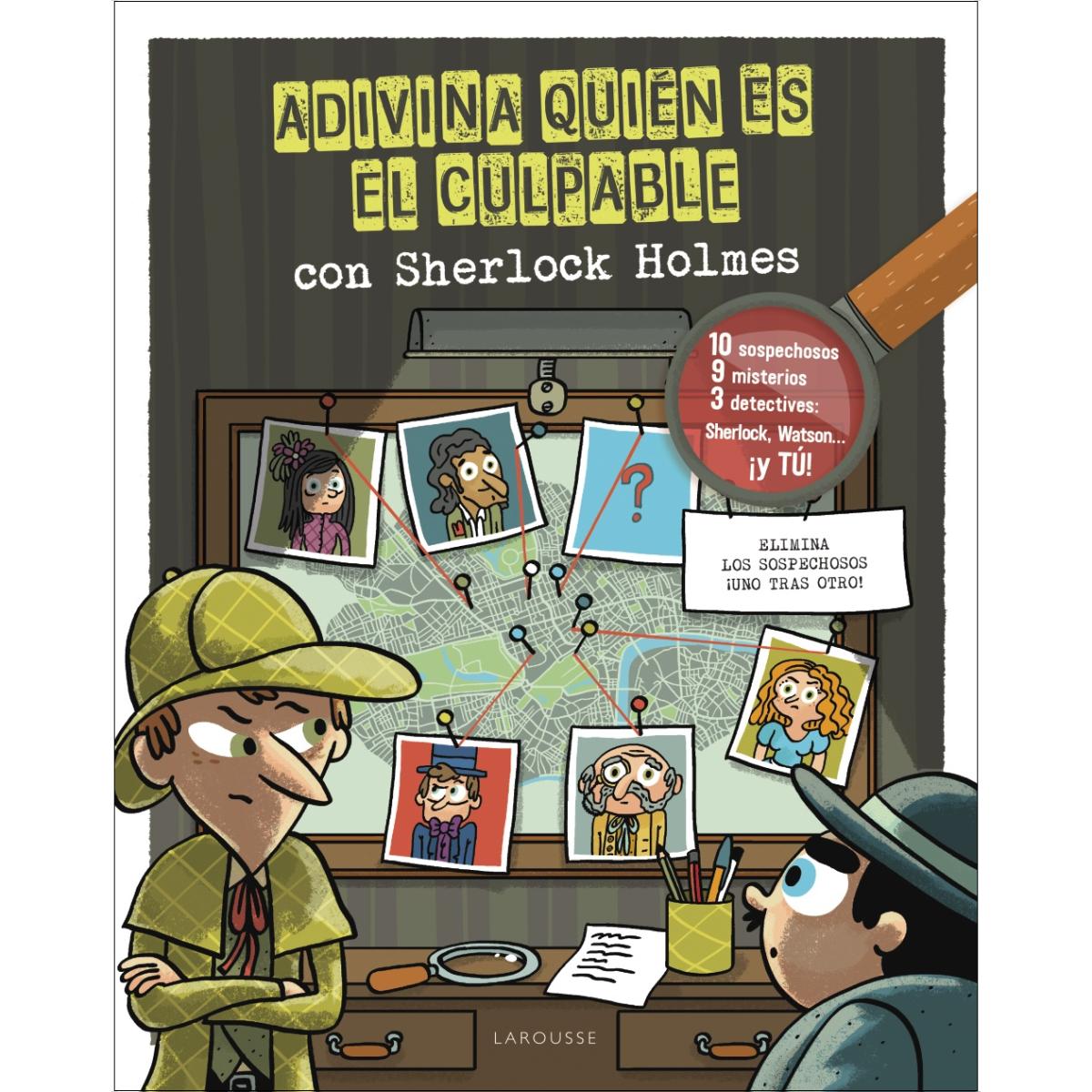 Imagem 0 de Adivina quién es el culpable. Sherlock Holmes (Capa mole com abas)