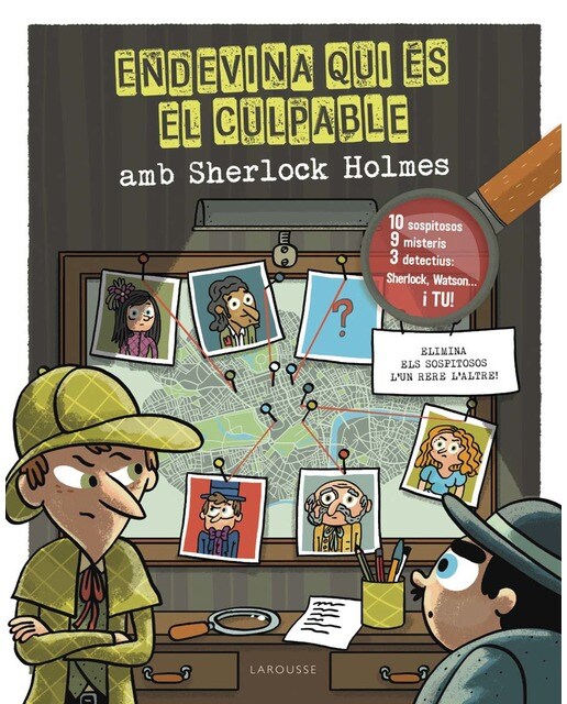 Imagem 0 de Endevina qui és el culpable. Sherlock Holmes (Capa mole com abas)