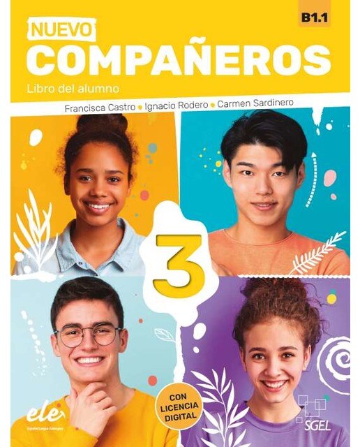 Imagem 0 de Nuevo Compañeros 3 - Libro del alumno (Capa mole)