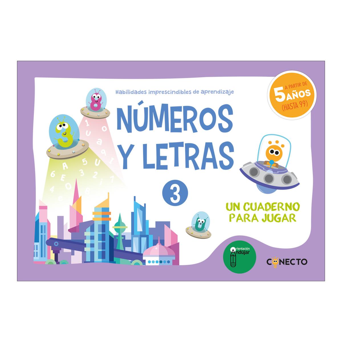 Imagem 0 de Números y letras 3. Un cuaderno para jugar (5 años) (Capa mole)