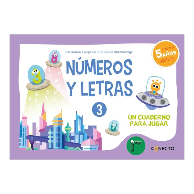 Imagem 0 de Números y letras 3. Un cuaderno para jugar (5 años) (Capa mole)