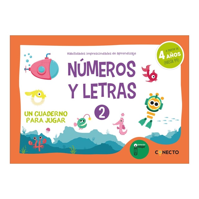 Imagem 0 de Números y letras 2. Un cuaderno para jugar (4 años) (Capa mole)