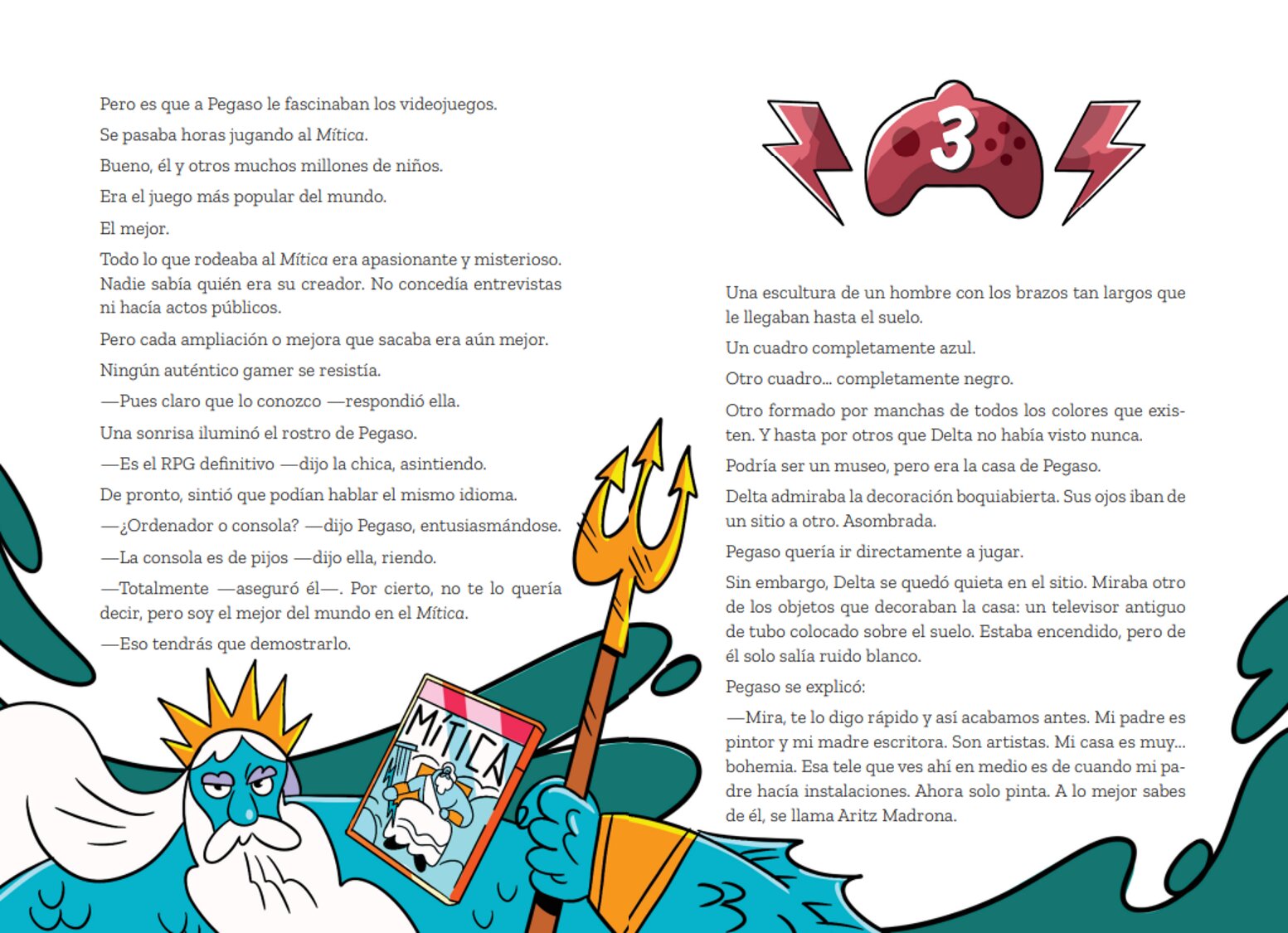Los Gamers Piratas 1. Destino: Mítica Infinite (Capa mole com abas) 3