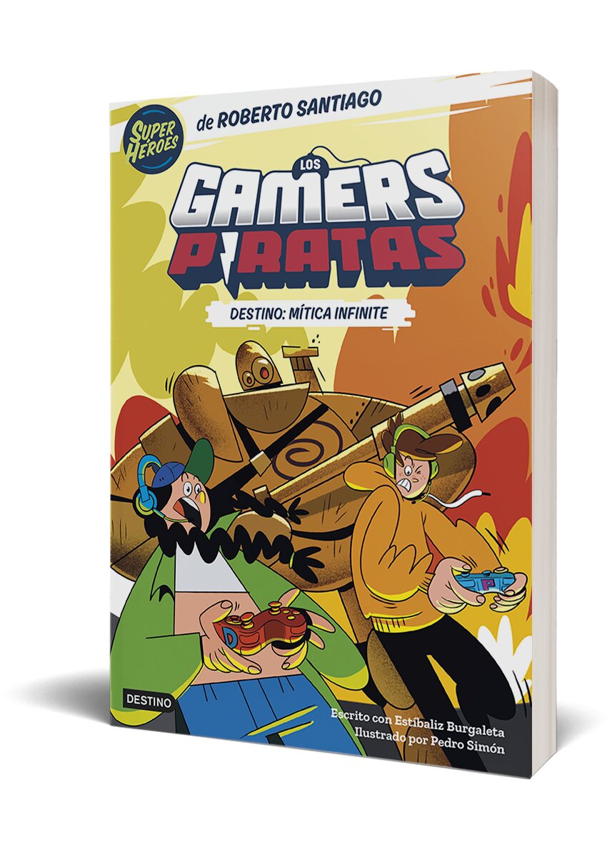 Los Gamers Piratas 1. Destino: Mítica Infinite (Capa mole com abas) 6