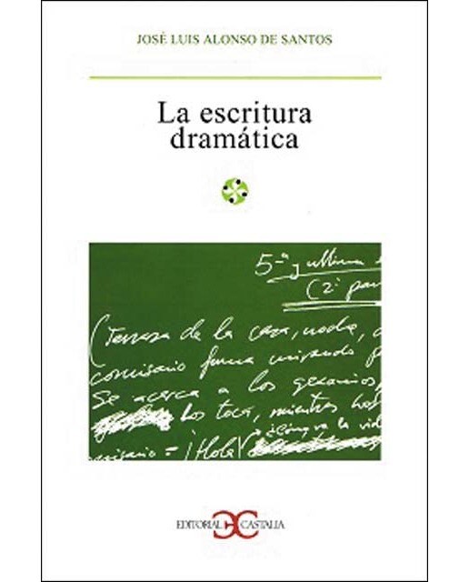 La escritura dramática (Capa mole com abas) 1