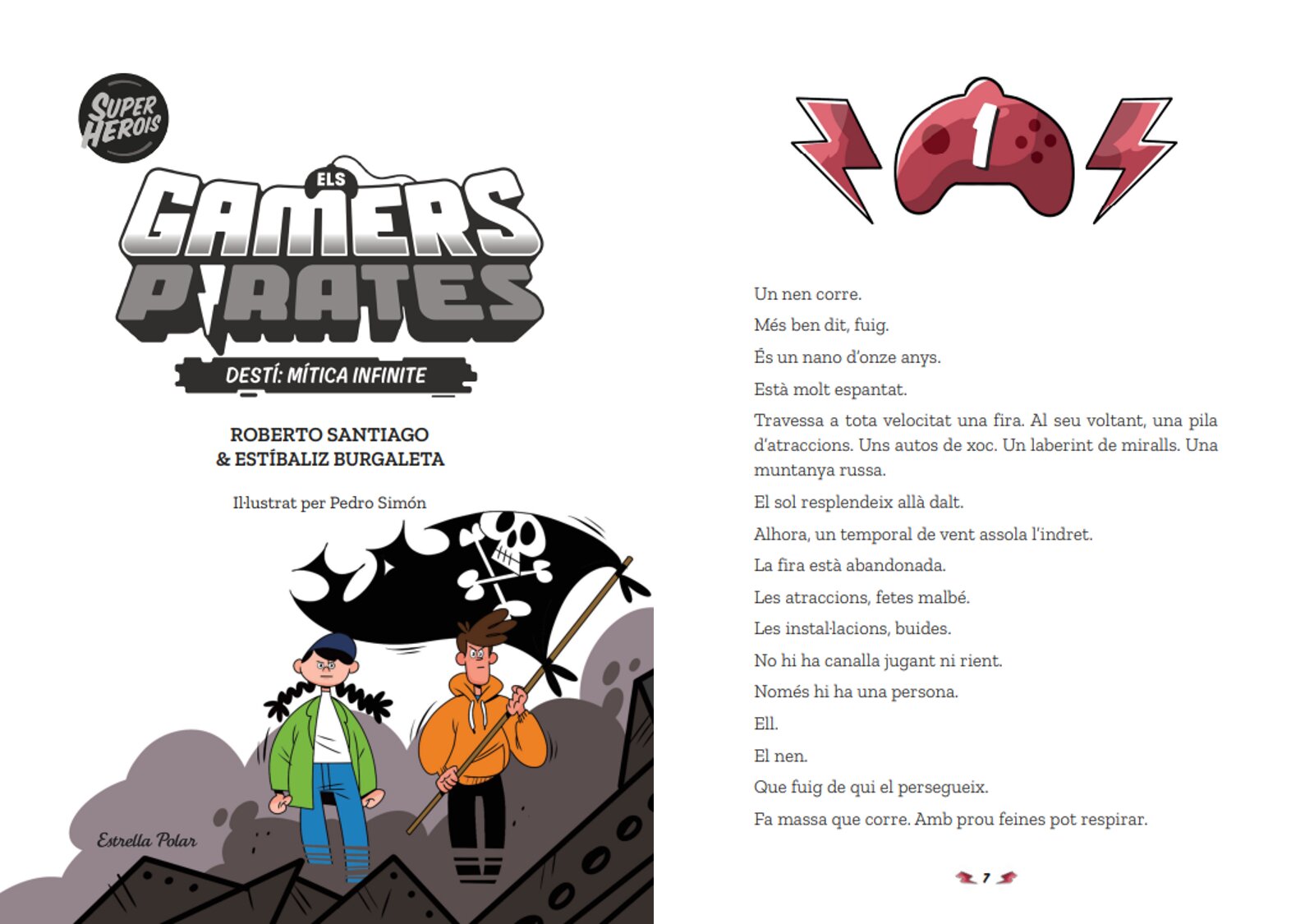Els Gamers Pirates 1. Destí: Mítica Infinite: Il·lustrat per Pedro Simón (Capa mole com abas) 5