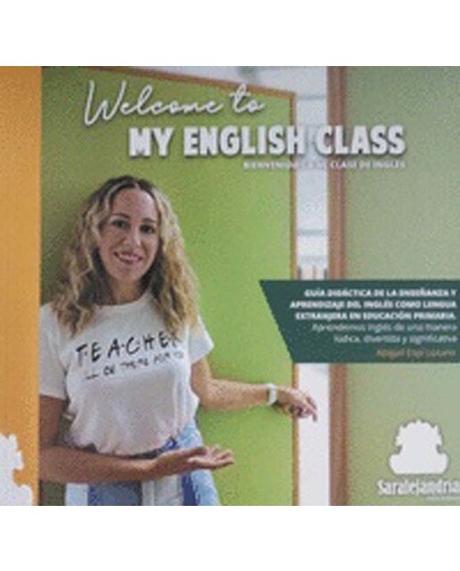 WELCOME TO MY ENGLISH CLASS (Capa mole com abas) 1