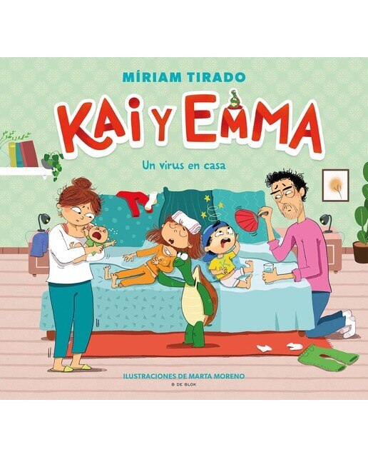 Imagen 1 de Kai y Emma 4 - Un virus en casa  (Tapa dura)