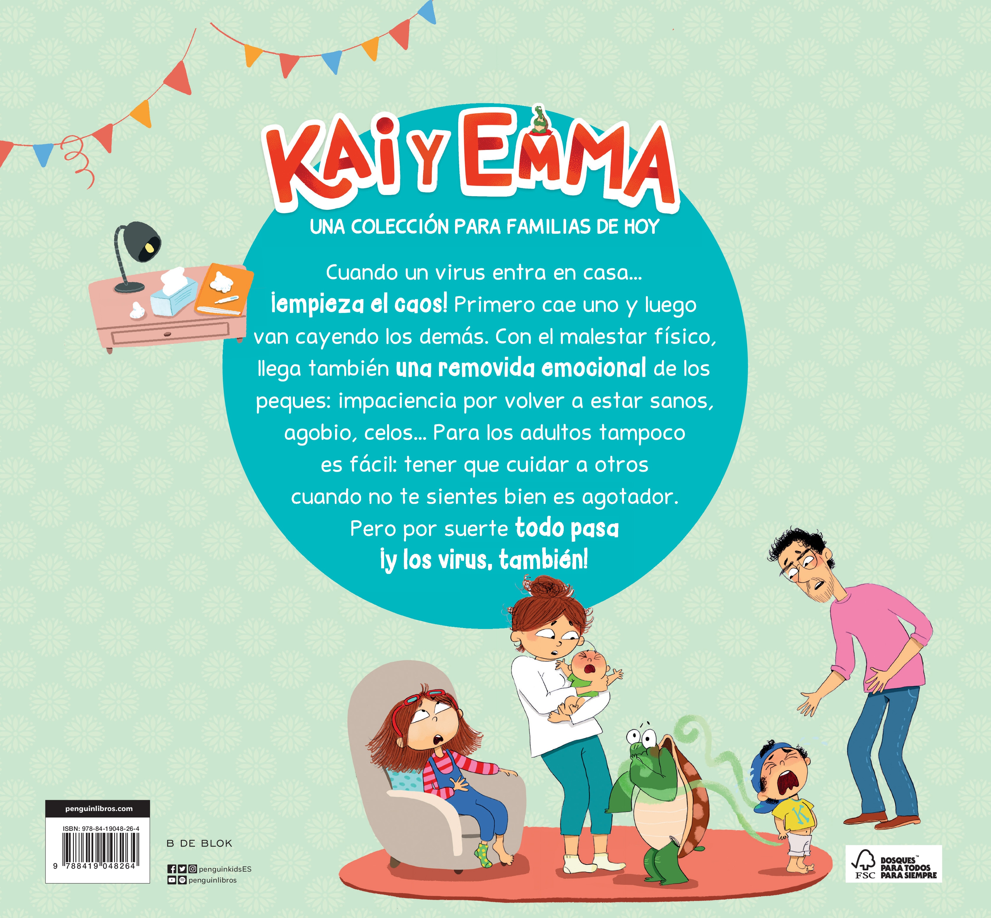 Imagen 2 de Kai y Emma 4 - Un virus en casa  (Tapa dura)