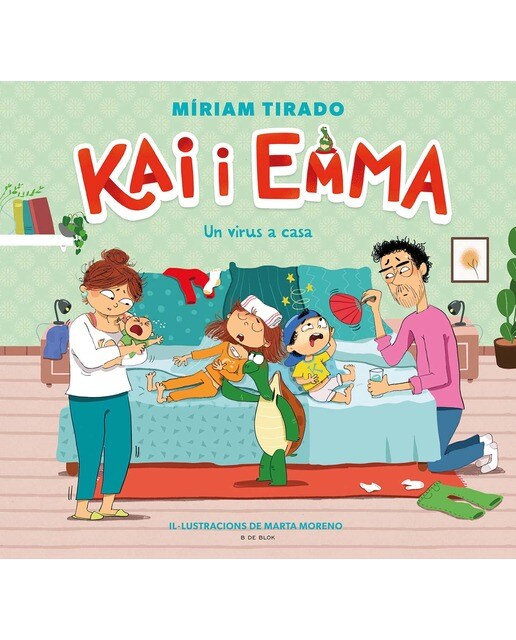 Imagen 1 de Kai i Emma 4 - Un virus a casa  (Tapa dura)