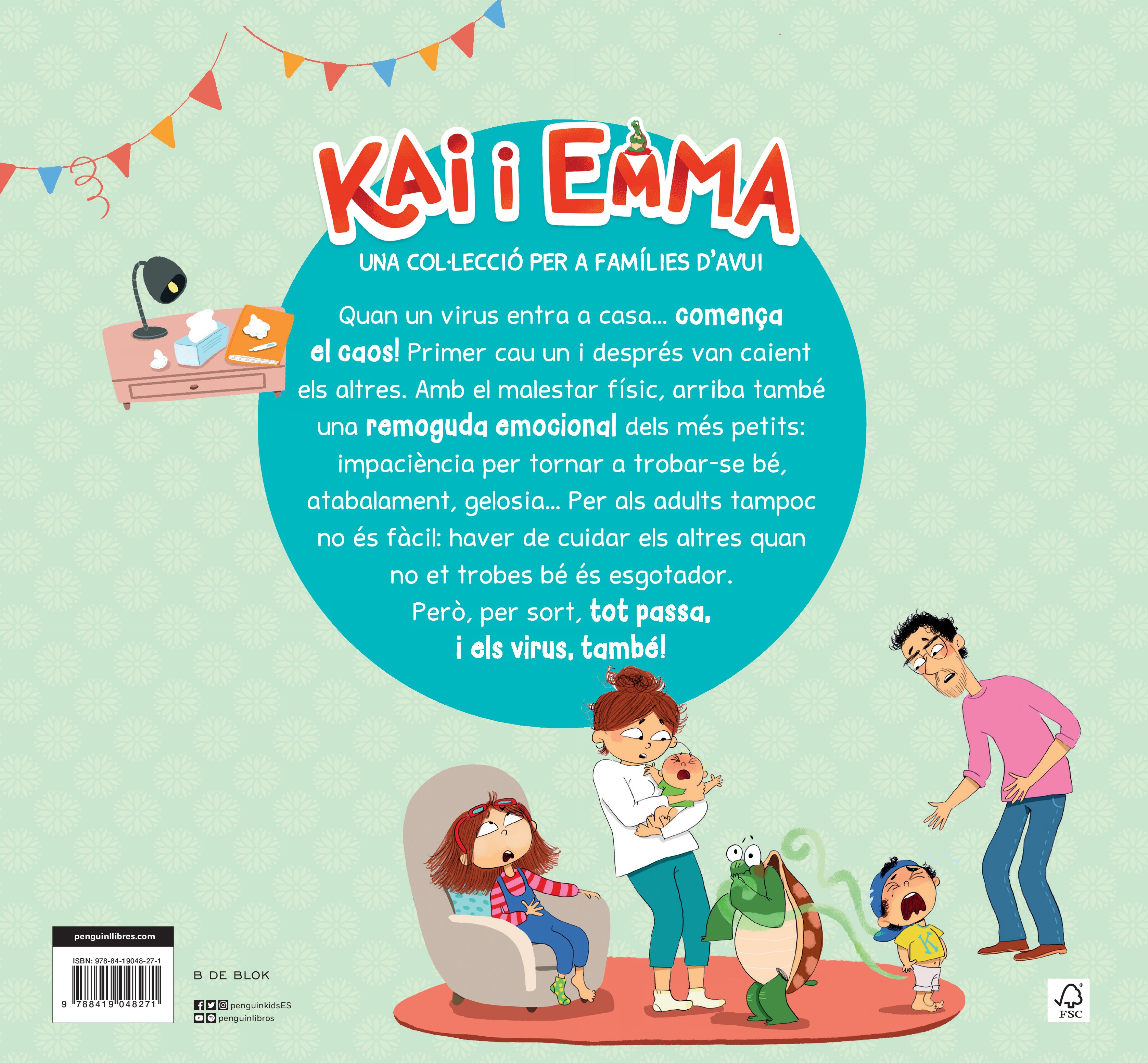 Imagen 2 de Kai i Emma 4 - Un virus a casa  (Tapa dura)