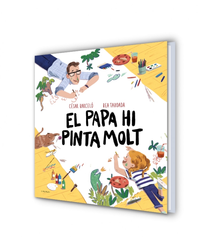 Imagen 5 de El papa hi pinta molt: El regal perfecte pel dia del pare  (Tapa dura)