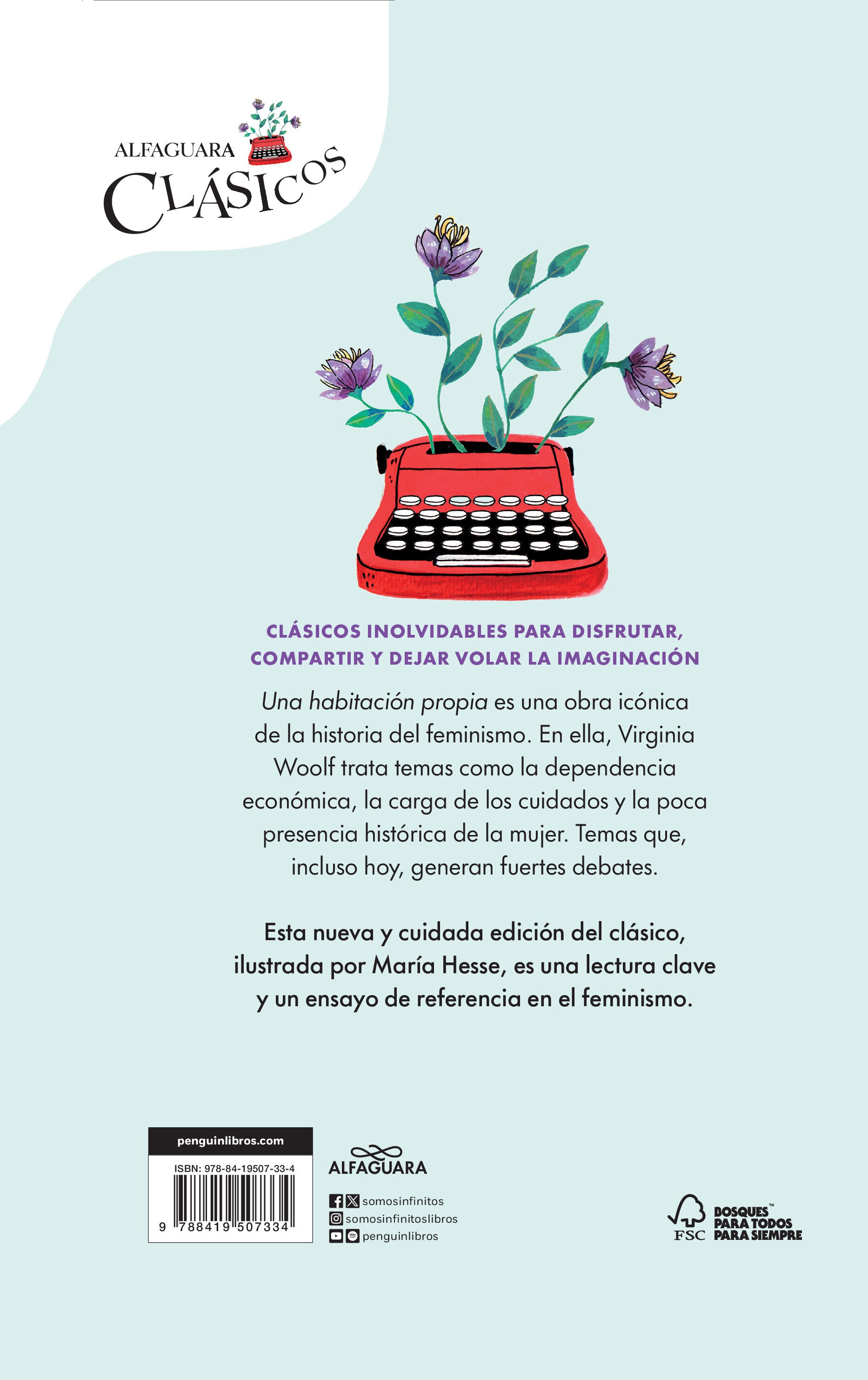 Una habitación propia (edición íntegra e ilustrada) (Colección Alfaguara Clásicos) (Capa dura) 2