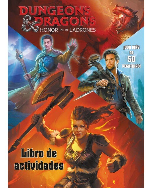 Dungeons & Dragons. Honor entre ladrones. Libro de actividades: Con pegatinas 1