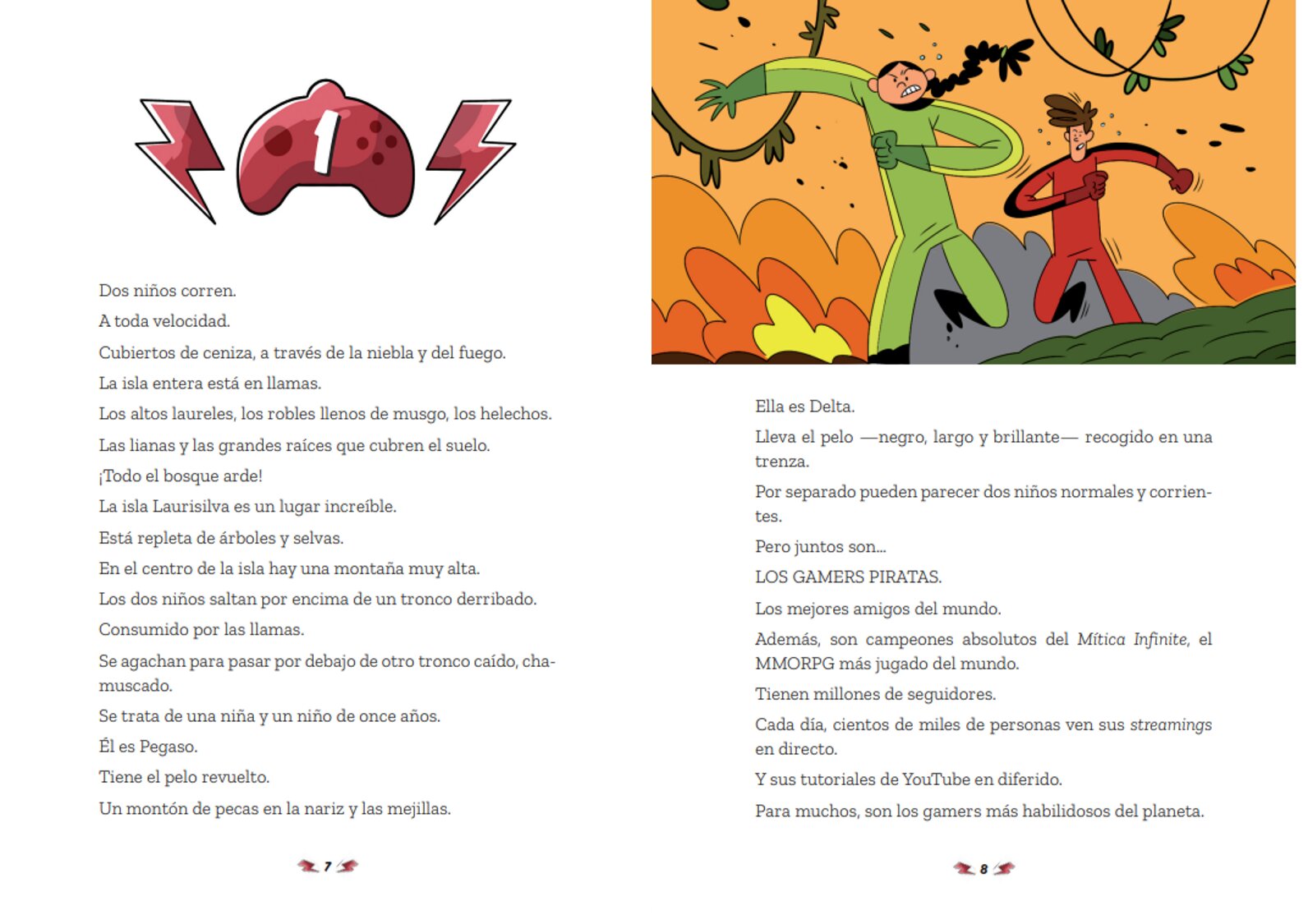 Los Gamers Piratas 2. Campamento gametuber (Capa mole com abas) 5