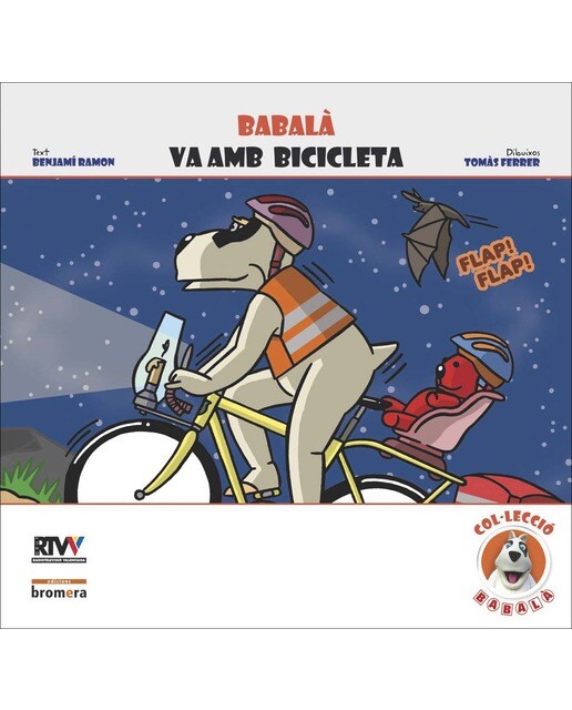 Babalà va amb bicicleta