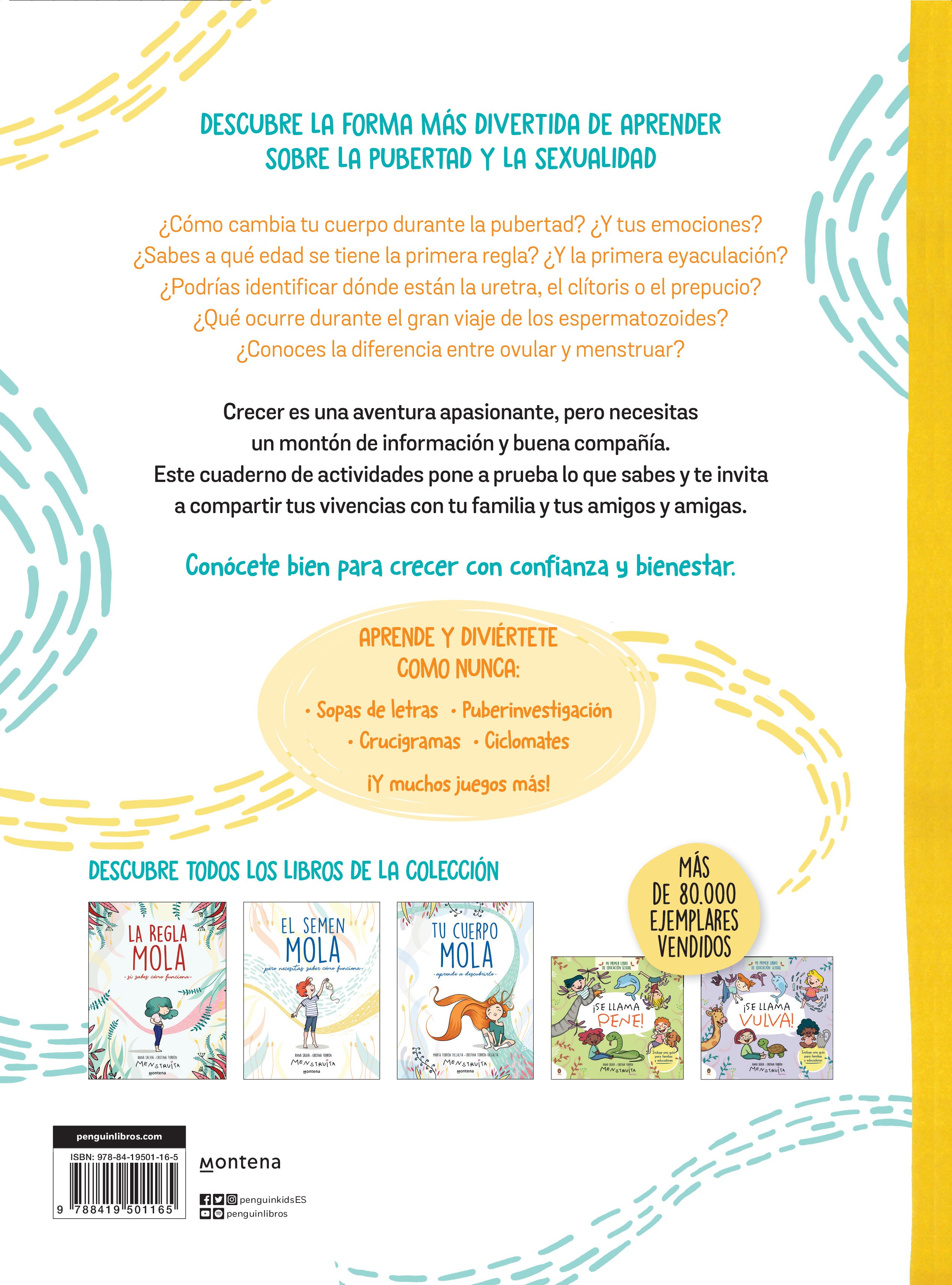 Supercuaderno de educación sexual: Porque crecer mola: pasatiempos, curiosidades increíbles, actividades en familia, retos matemáticos. (Tapa blanda) 2