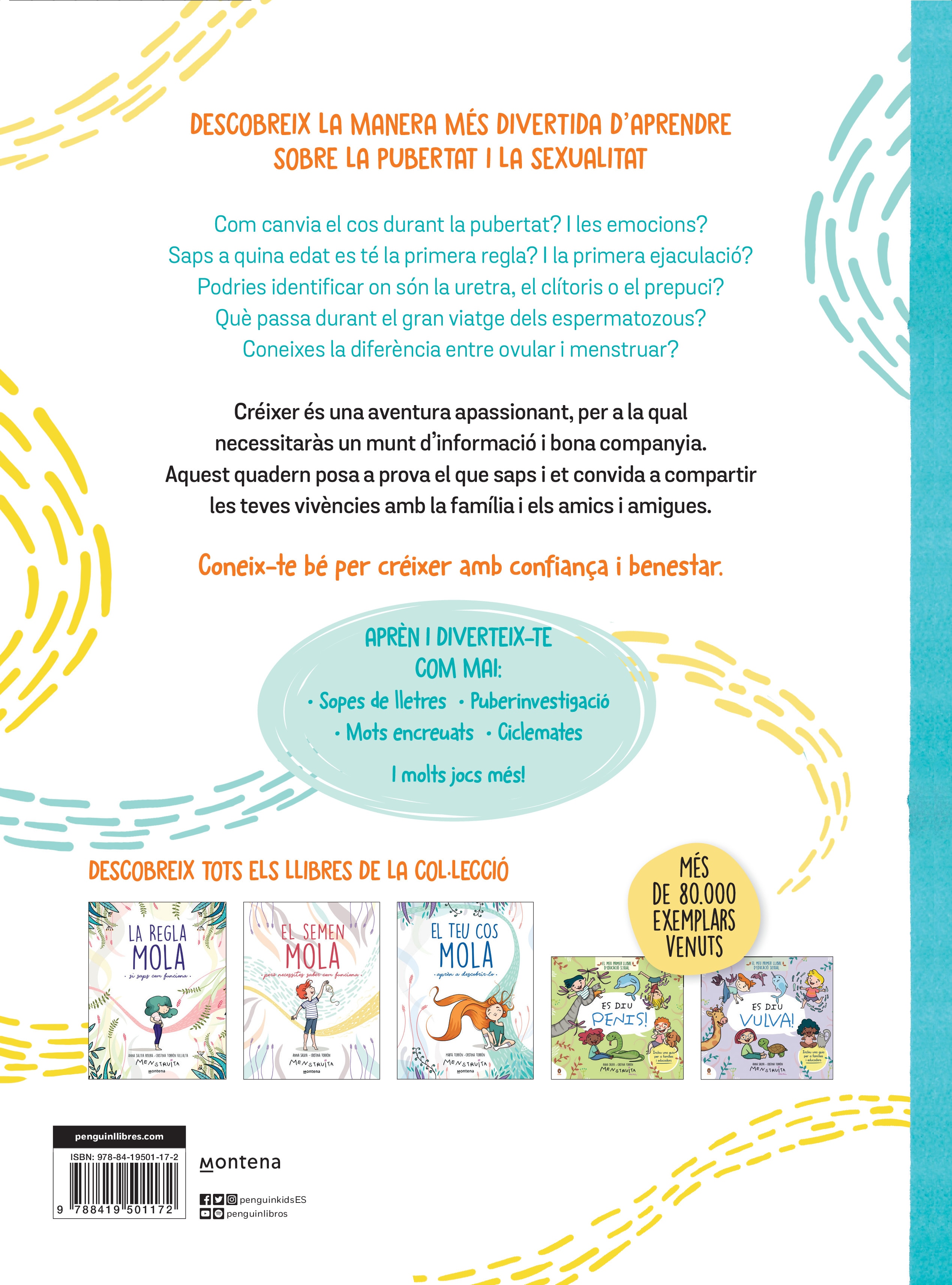 Superquadern d'educació sexual: Perquè créixer mola: passatemps, curiositats increïbles, activitats en família, reptes matemàtics... (Tapa blanda) 2