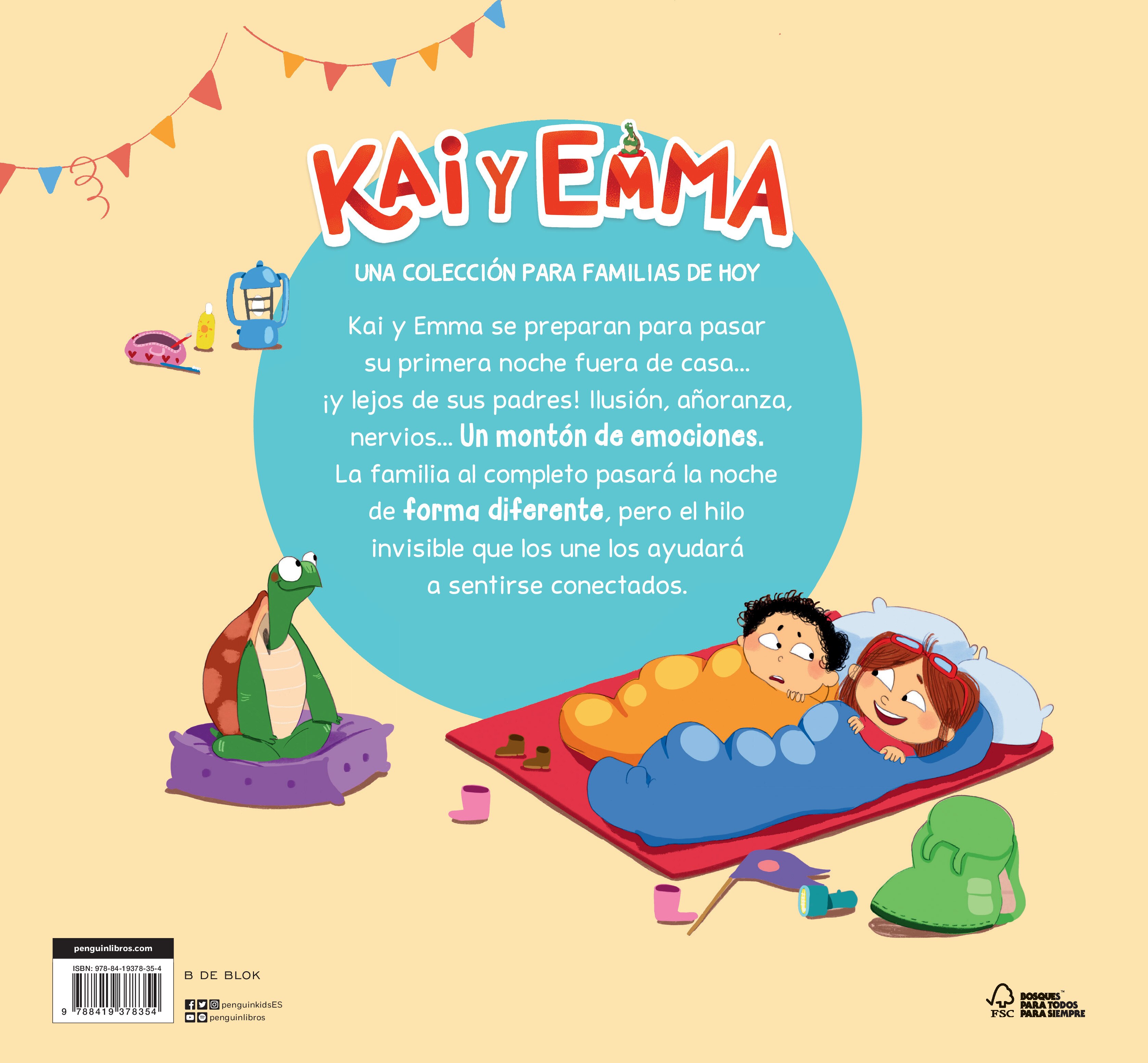 Imagen 2 de Kai y Emma 5 - Una noche fuera de casa  (Tapa dura)