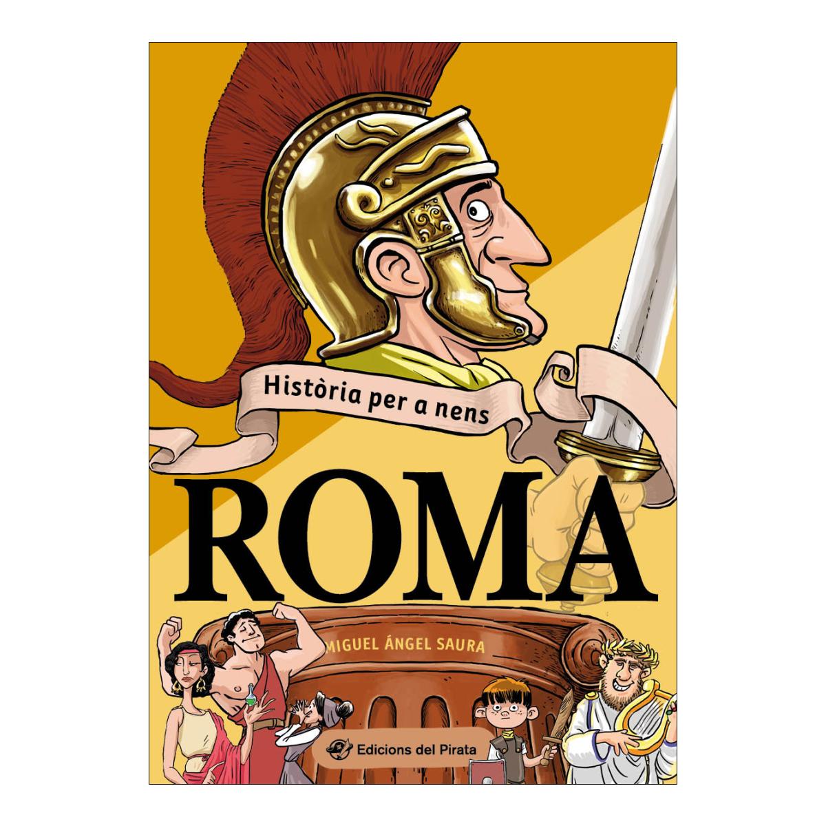 Imagen 1 de Història per a nens - Roma: Llibre de l'antiga roma amb acudits! Llibres per a nens i nenes a partir de 10 anys en català.  (Tapa blanda)