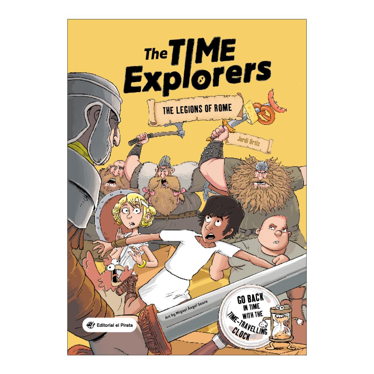 The Legions of Rome: Con un reloj descifrador para los mensajes ocultos - Descubre la antigua Roma - Libros en INGLÉS a partir de 10 años. (Capa mole) 1