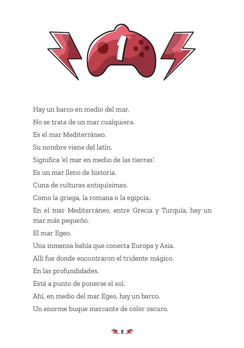 Los Gamers Piratas 3. El tridente mágico de Poseidón  (Tapa blanda con solapas) 5