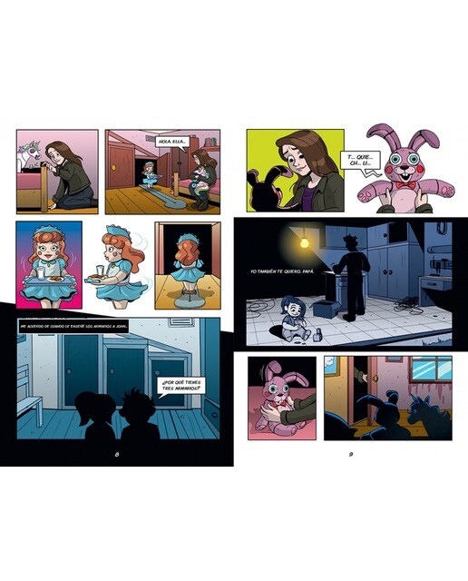 Five Nights At Freddy's. La novela gráfica 1 - Los ojos de plata  (Tapa dura) 3