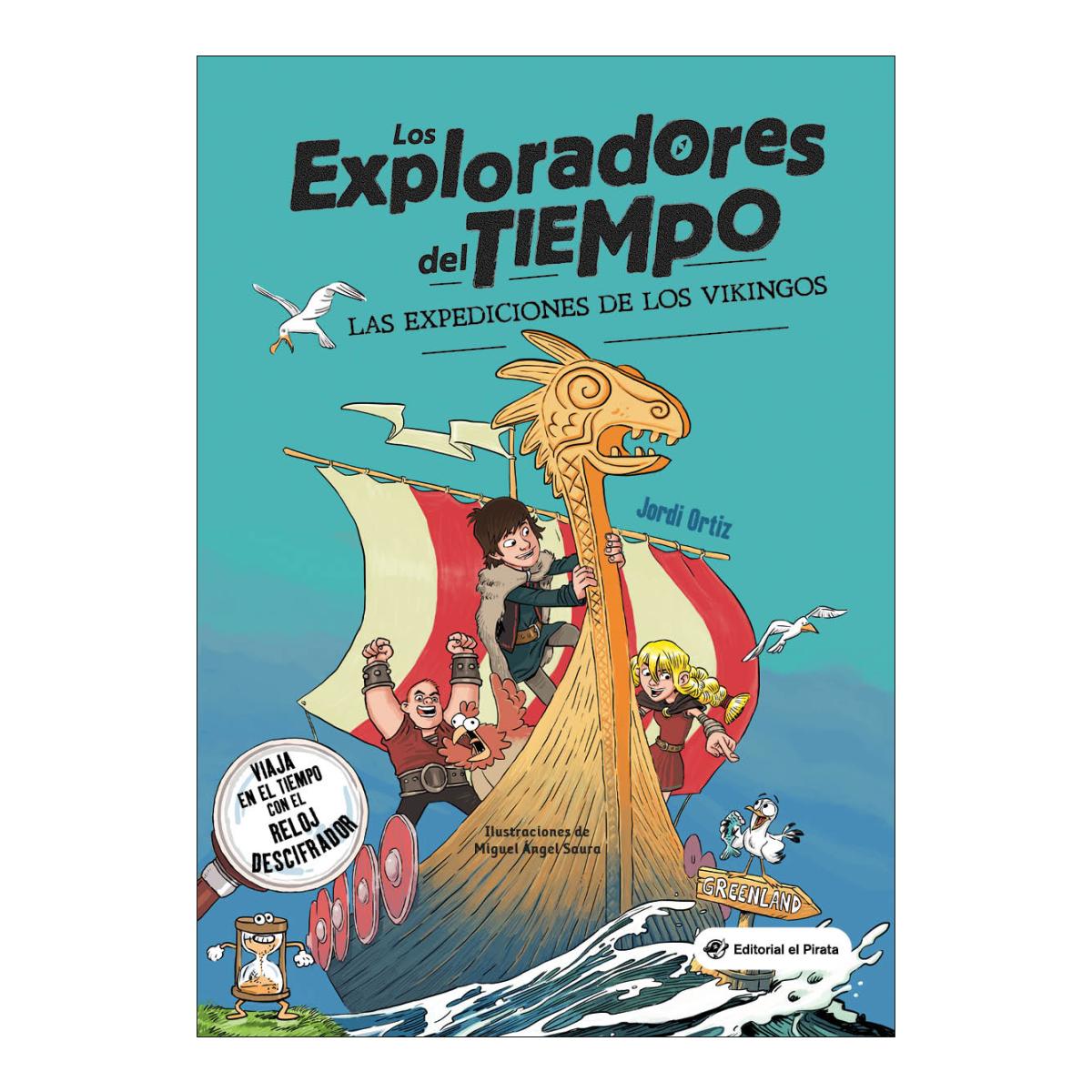 Imagen 0 de Las expediciones de los vikingos: Con un reloj descifrador para los mensajes ocultos - Descubre los vikingos - Libros para niños y niña  (Tapa blanda)