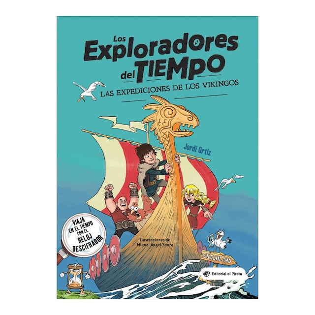 Imagem 0 de Las expediciones de los vikingos: Con un reloj descifrador para los mensajes ocultos - Descubre los vikingos - Libros para niños y niñas  (Capa mole)