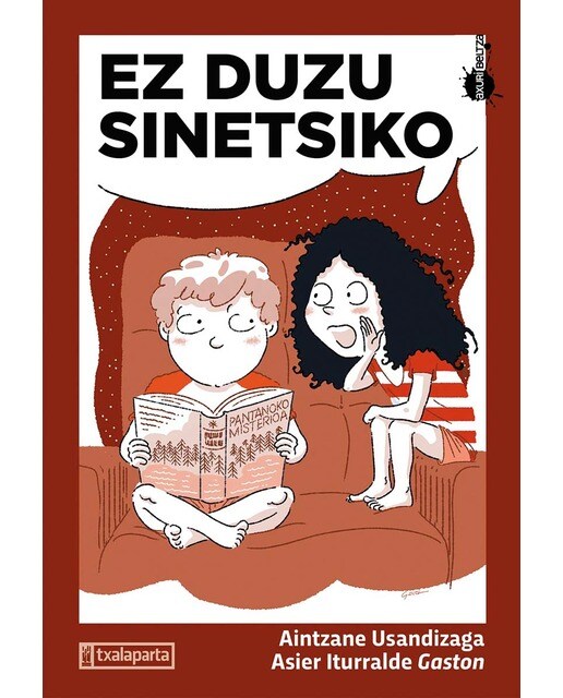 Ez duzu sinetsiko (Capa mole com abas) 1