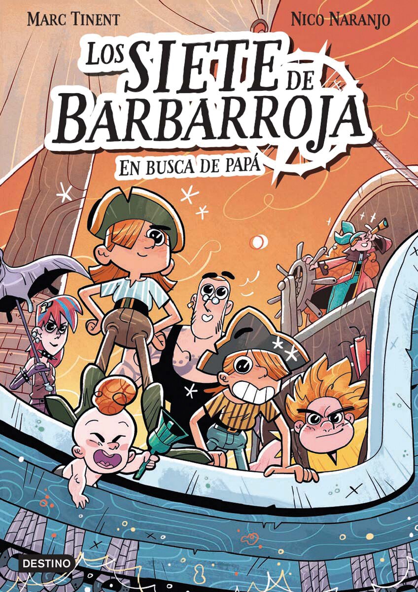 Los siete de Barbarroja 1. En busca de papá  (Tapa blanda con solapas) 2