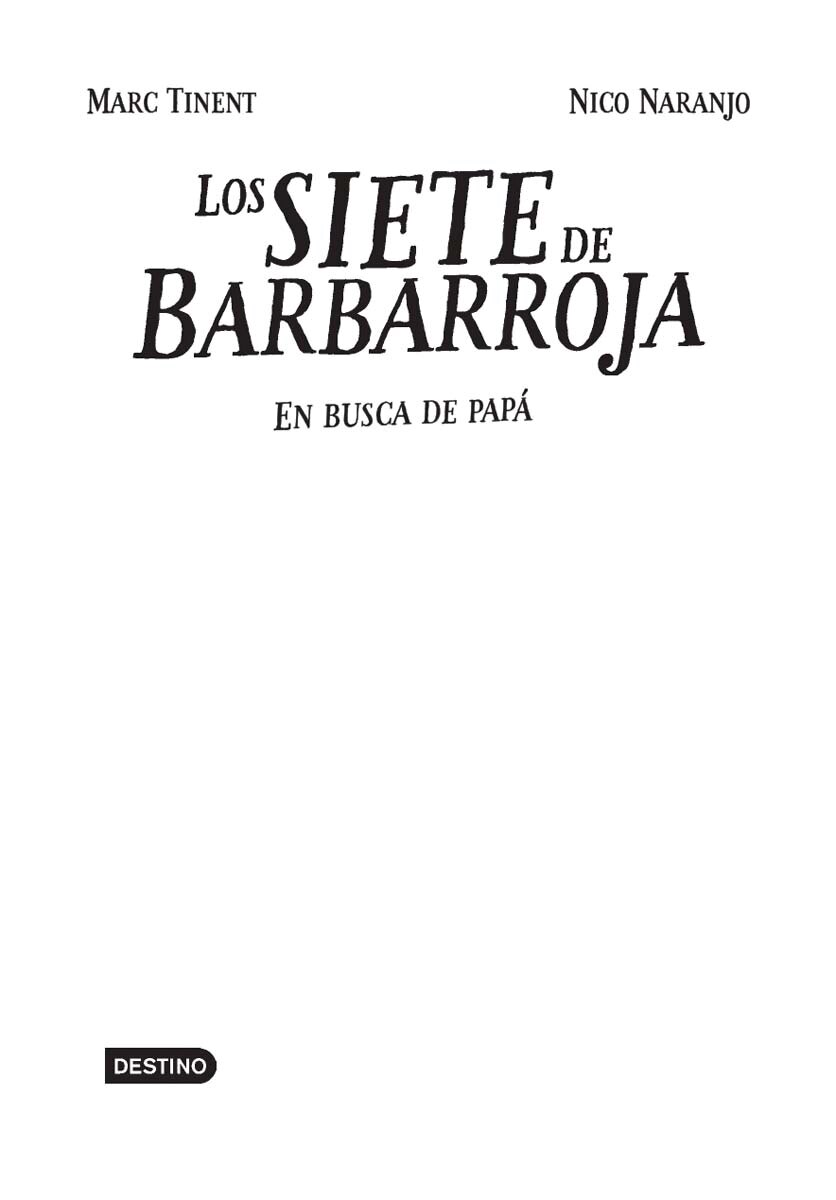 Los siete de Barbarroja 1. En busca de papá  (Tapa blanda con solapas) 3
