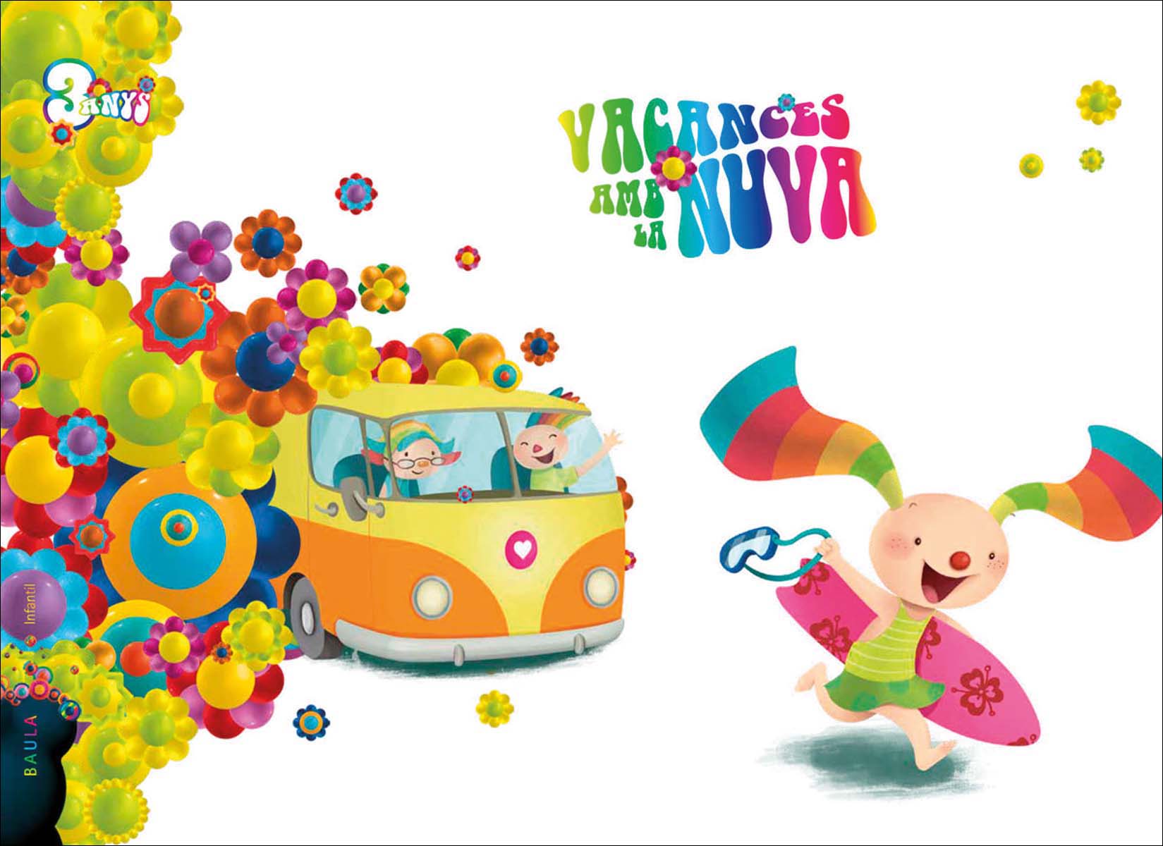 Vacances amb la Nuva 3 anys Infantil  (Tapa blanda) 1