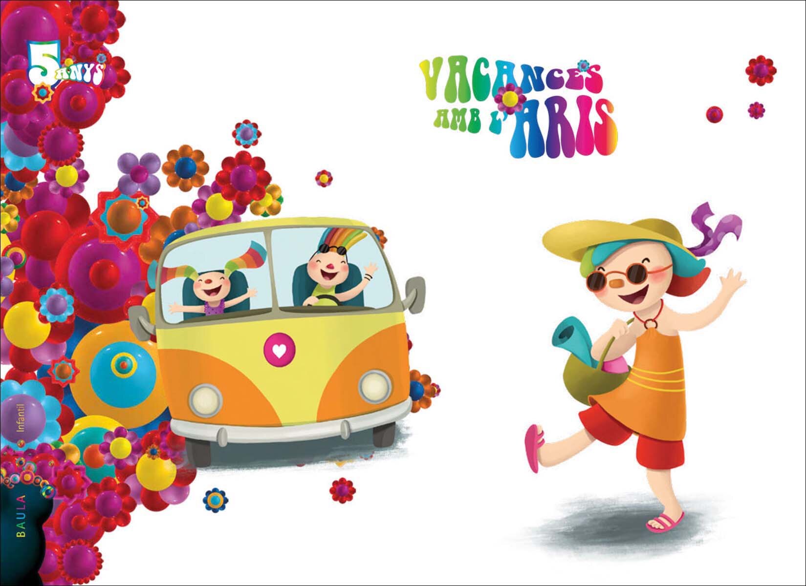 Vacances amb l'Aris 5 anys Infantil  (Tapa blanda) 1