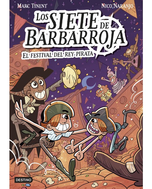 Imagen 0 de Los siete de Barbarroja 2. El festival del Rey Pirata  (Tapa blanda con solapas)
