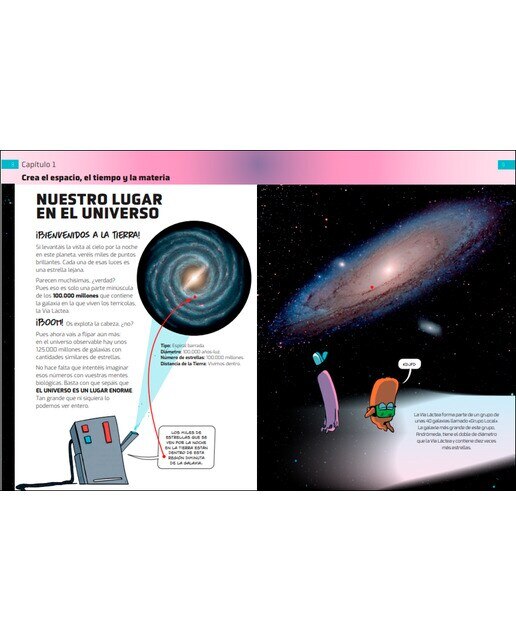 Universia. Crea tu propio universo: Un libro interactivo sobre el origen del universo  (Tapa blanda con solapas) 2