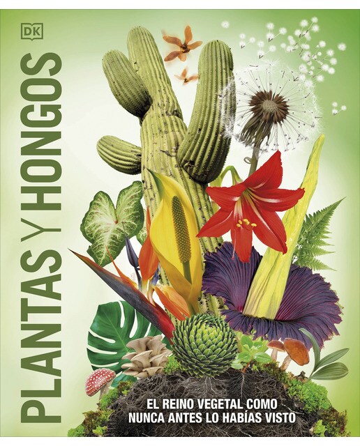 Imagen 0 de Plantas y hongos (Mundo 3D): El reino vegetal como nunca antes lo habías visto (Tapa dura)