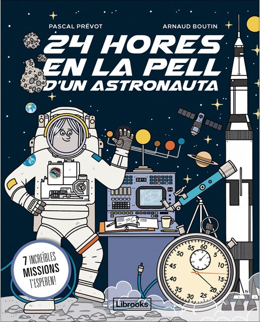 Imagen 1 de 24 hores en la pell d'un astronauta  (Tapa dura)