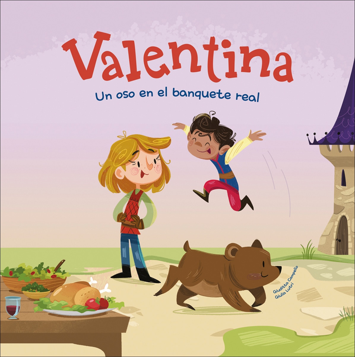 Imagen 0 de Valentina. Un oso en el banquete real: Divertidos cuentos para niños y niñas de entre 4 y 7 años | Libros infantiles que fomentan los val  (Tapa dura)
