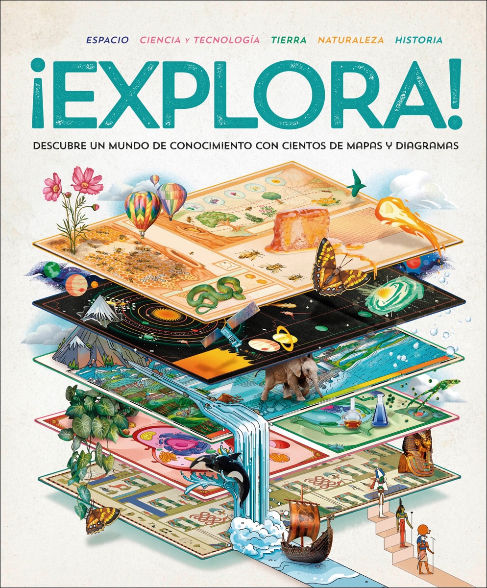 Imagem 0 de ¡Explora!: Descubre un mundo de conocimiento con cientos de mapas y diagramas (Capa dura)