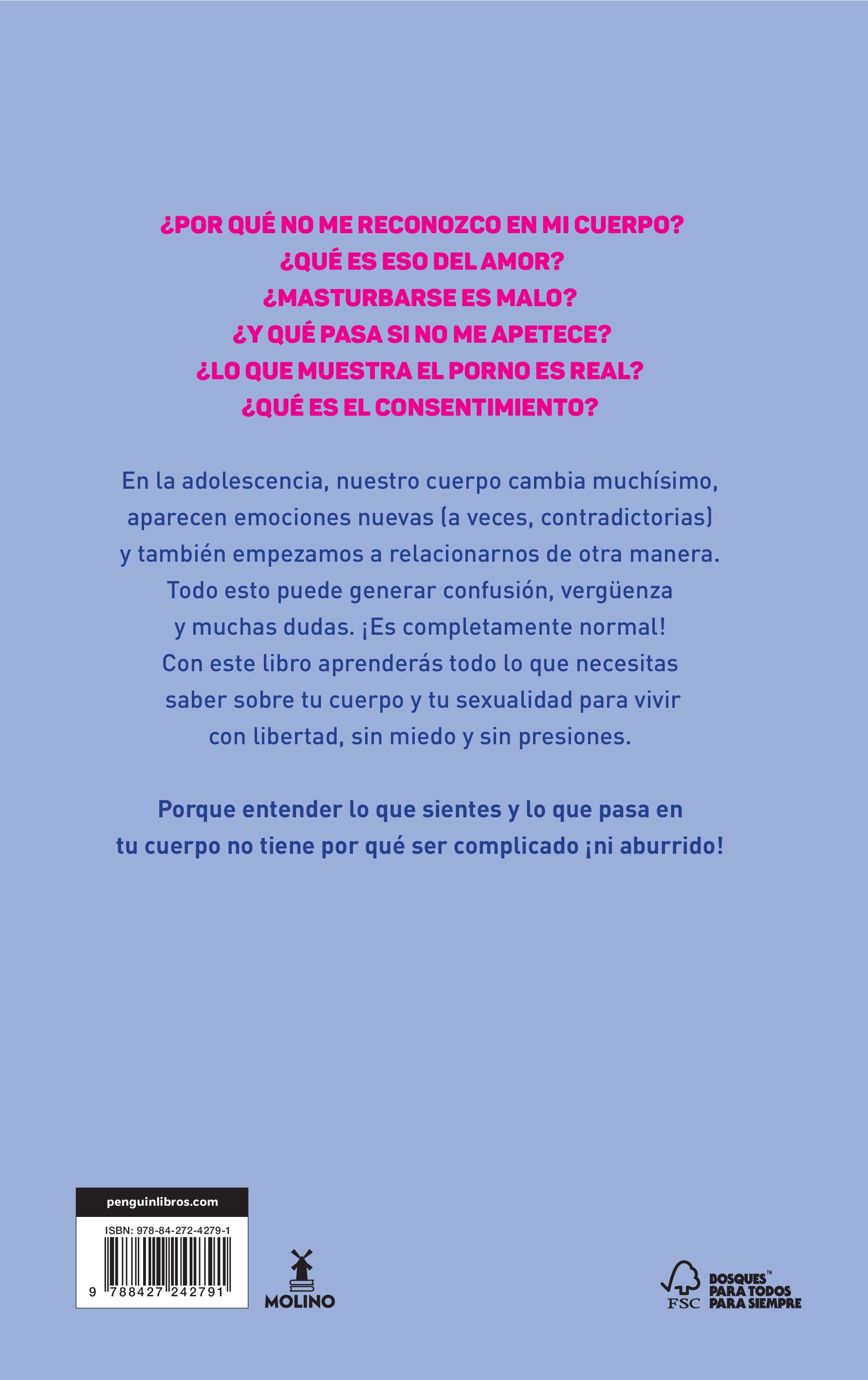 Todo lo que tienes que saber sobre sexualidad: Y otras cosas que no te  cuentan en clase (Tapa blanda)  MOLINO  El Corte Ingls
