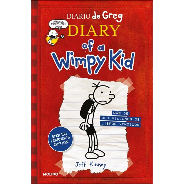 Imagem 0 de Diario de Greg [English Learner's Edition] 1 - Diary of a Wimpy Kid: ¡Aprende inglés con Greg! (Capa mole)